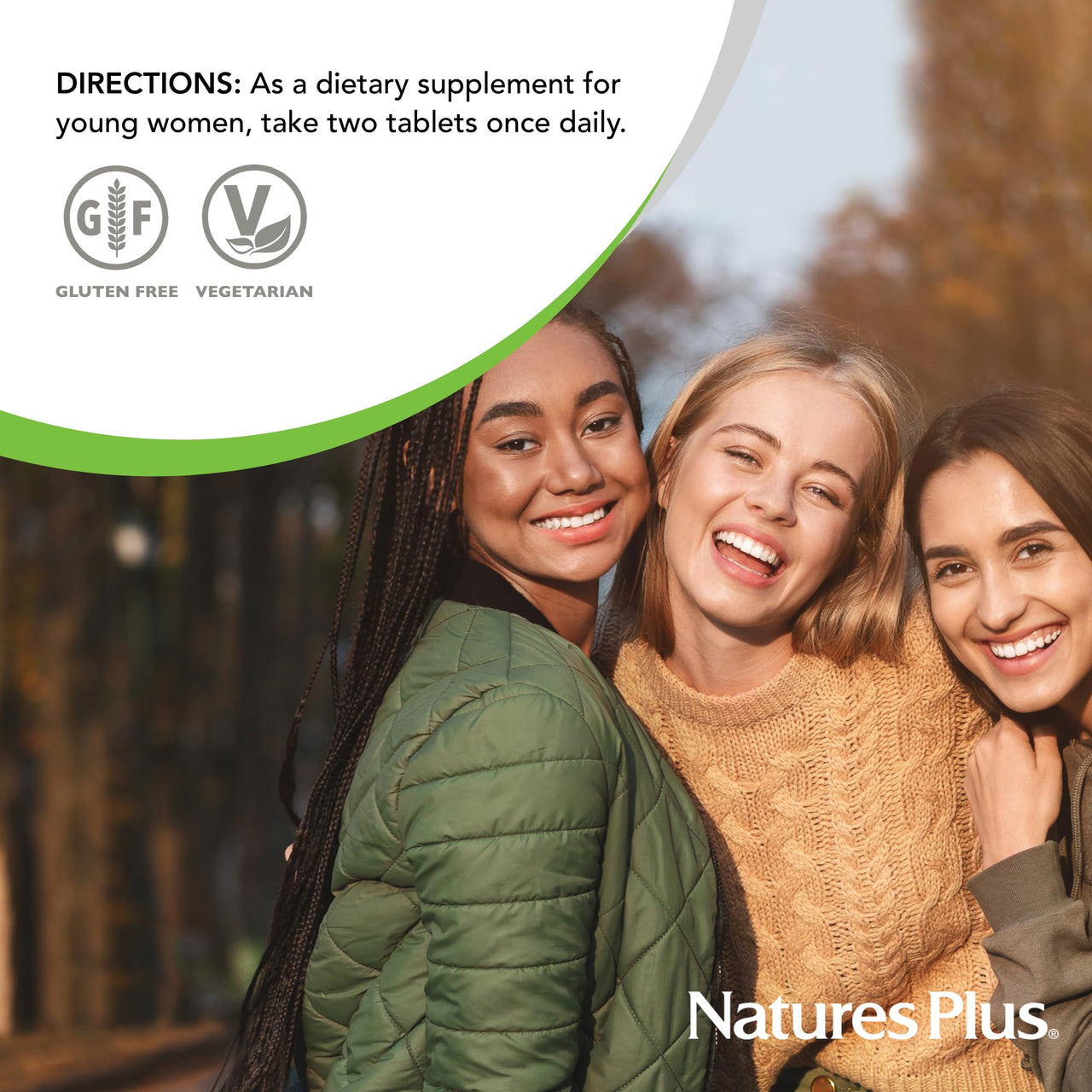 NaturesPlus Source of Life Power Teen for Her, Natural Berry - 60 Chewable Tablets, Pack of 2 - High Potency Multivitamin - Sugar Free, Vegan - 60 Total Servings