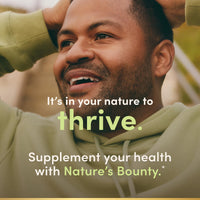 Thumbnail for Nature’s Bounty Iron 65mg, 325 mg Ferrous Sulfate, Cellular Energy Support, Promotes Normal Red Blood Cell Production, 1 Serving Per Day, Gluten Free, 100 Vegetarian Tablets