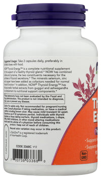 Thumbnail for Now Foods Thyroid Energy, 90 CT