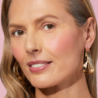 Thumbnail for LAURA GELLER NEW YORK Baked Blush-n-Brighten Marbleized Blush for Cheeks - Tropic Hues - Satin Finish - Buildable Color