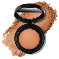Thumbnail for LAURA GELLER NEW YORK Baked Blurring + Setting Powder, Translucent Makeup Setting Powder For Soft-Focus Finish Minimize Fine Lines and Pores, Tan/Deep