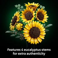 Thumbnail for LEGO Botanicals Sunflower Bouquet Building Set for Adults, Ages 18+ - Gift for Birthdays - Artificial Flowers for Home Office, Bedroom or Desk Decor - 11502