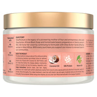 Thumbnail for SheaMoisture Hair Mask Coconut & Hibiscus for Dry Curls Hair Mask with Shea Butter 11.5 oz