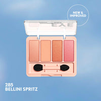 Thumbnail for Covergirl Eye Enhancer, Bellini Spritz, Eyeshadow Quad, Easy to Wear, Clean & Vegan, Talc-Free, Matte & Shimmer Finishes, Smudge-Proof, 0.19oz