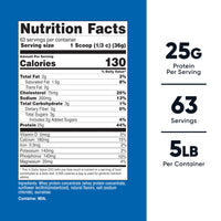 Thumbnail for Nutricost Whey Protein Powder, Vanilla, 5 pounds - Whey Protein Concentrate