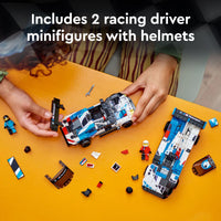 Thumbnail for LEGO Speed Champions BMW M4 GT3 & BMW M Hybrid V8 Race Cars, BMW Toy for Kids with 2 Buildable Models and 2 Driver Minifigures, Car Toy Birthday Gift Idea for Boys and Girls Ages 9 and Up, 76922