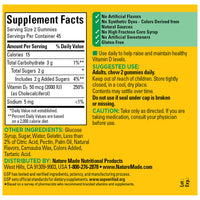 Thumbnail for Nature Made Vitamin D3 2000 IU Per Serving Gummies, Bone, Teeth, Muscle and Immune Health Support, 45 Day Supply, 90 Vitamin D Gummies for Adults