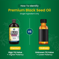 Thumbnail for Amazing Herbs Premium Black Seed Oil - Cold Pressed Nigella Sativa Aids in Digestive Health, Immune Support, Brain Function, Joint Mobility, Gluten Free, Non GMO - 16 Fl Oz