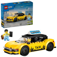 Thumbnail for LEGO City Yellow Taxi Car Building Toy for Kids - Pretend Play Set for Boys & Girls, Ages 5+ - Toy Car W/Taxi Driver & Tourist Minifigures - Gift Idea for Birthdays - 60487