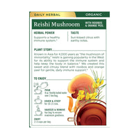Thumbnail for Traditional Medicinals, Organic Reishi Mushroom Tea, 16 Count
