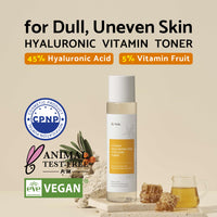 Thumbnail for IUNIK Vitamin C Vegan Face Toner with 45% Hyaluronic Acid Facial Moisturizer 6.7 Fl Oz - Nourishing Hydrating Sensitive Vitalizing Sensitive Dry Skin Deep Nourishing