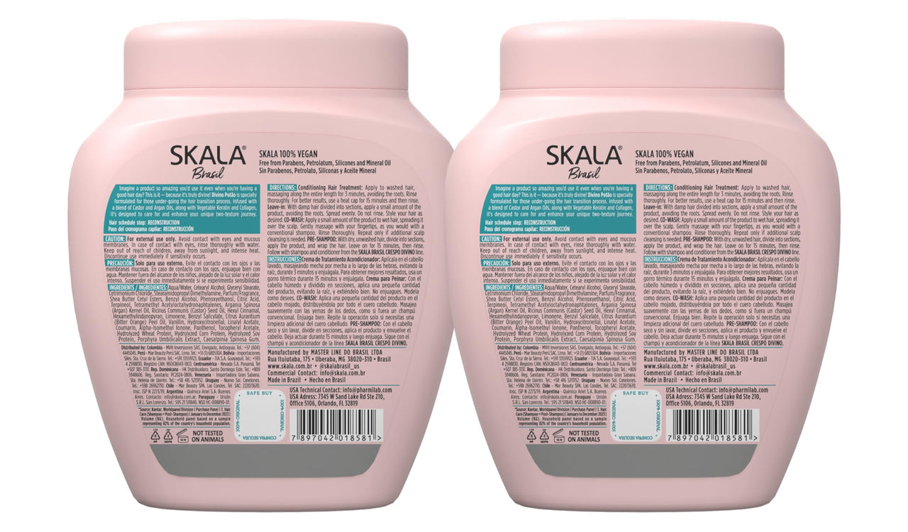 SKALA 2 Pack Divino Potao Hair Cream 32 oz