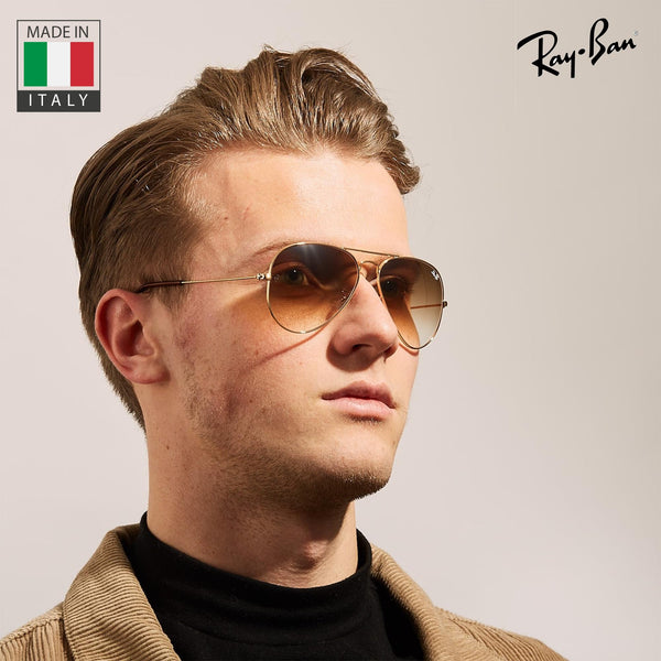 Buy Ray-Ban RB3025 AVIATOR GRADIENT Pilot Shaped Non-Polarized