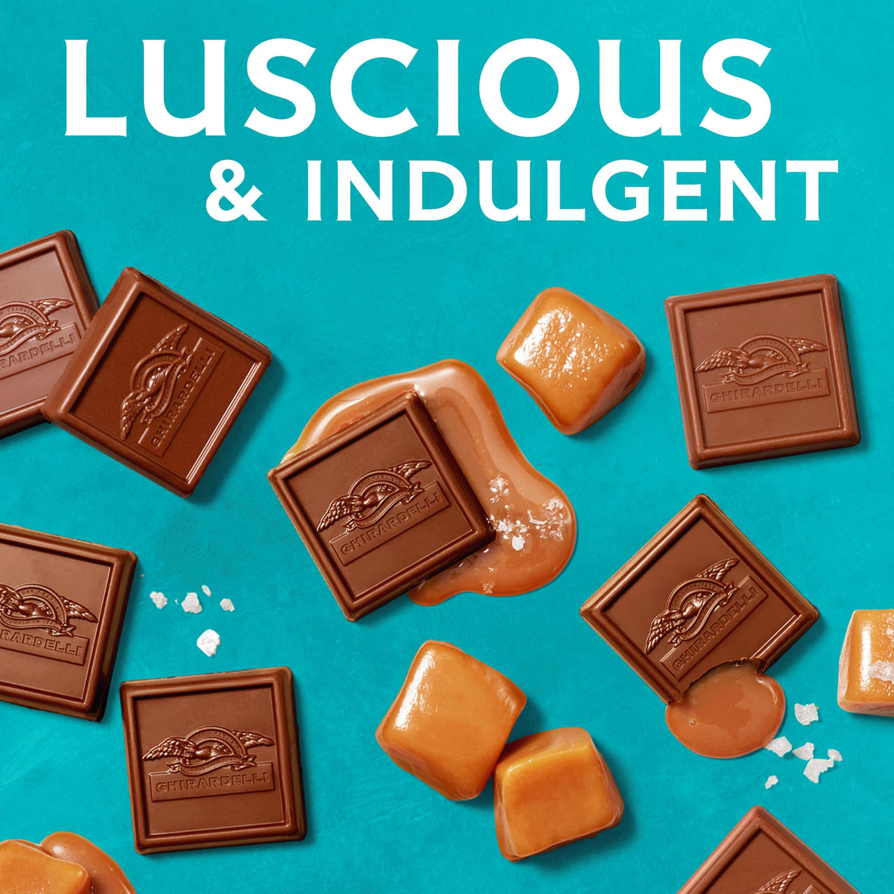 Ghirardelli Minis Milk Chocolate Assortment Bag, 16.1 oz (Milk Chocolate +Caramel, Sea Salt Caramel,)