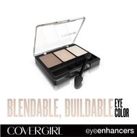 Thumbnail for COVERGIRL Eye Enhancers Eyeshadow Kit, Café Au Lait, 3 Colors