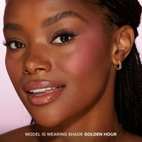 Thumbnail for Too Faced Cloud Crush Blush | Buildable, Blendable, High Pigment Color, Vegan + Cruelty Free, 0.17 oz, Golden Hour
