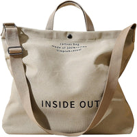 Thumbnail for Large Tote Bag for Women, Canvas Bag Women Gift, Fashion Crossbody 16oz Cotton Bag, Large Capacity Shoulder Bag