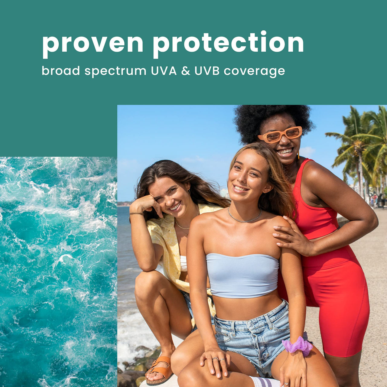 Hawaiian Tropic Skin Defense Sunscreen Lotion SPF 50 | SPF 50 Sunscreen with Green Tea Extract, Sunblock Lotion, Oxybenzone-Free, 6oz each Twin Pack