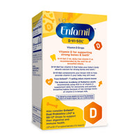 Thumbnail for Enfamil Baby Vitamin D-Vi-Sol Liquid Supplement Drops for Infants, Supporting Strong Teeth & Bones in Newborn Babies, Easy-to-Use, Gluten-Free, 50 Day Supply, Dropper Bottle