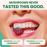 Thumbnail for Fungies Reishi Mushroom Gummies, Delicious Apple Flavor - Mushroom Herbal Supplement Gummy for Adults Supports Immune Health, Relaxation & Healthy Aging - Calming Gummies for Sleep - 60 Servings