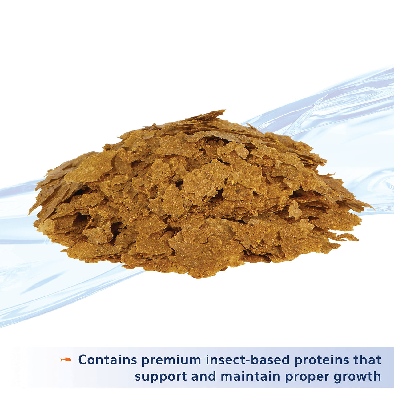 Aqueon Nutrinsect Fish-Free Fish Food, Tropical Flakes, 1.59 oz
