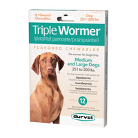 Thumbnail for Durvet Triple Wormer for Medium and Large Dogs