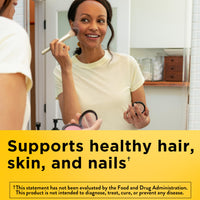 Thumbnail for Nature Made Hair Skin and Nails with Biotin 2500 mcg, Dietary Supplement for Healthy Hair, Skin & Nails Support, 90 Gummies, 45 Day Supply