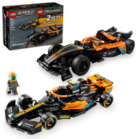 Thumbnail for LEGO Technic & Speed Champions McLaren Racing Pack Building Toys Set - Race Cars Toys for Kids, Boys & Girls, Ages 9+ - Gift for Birthdays - 66792