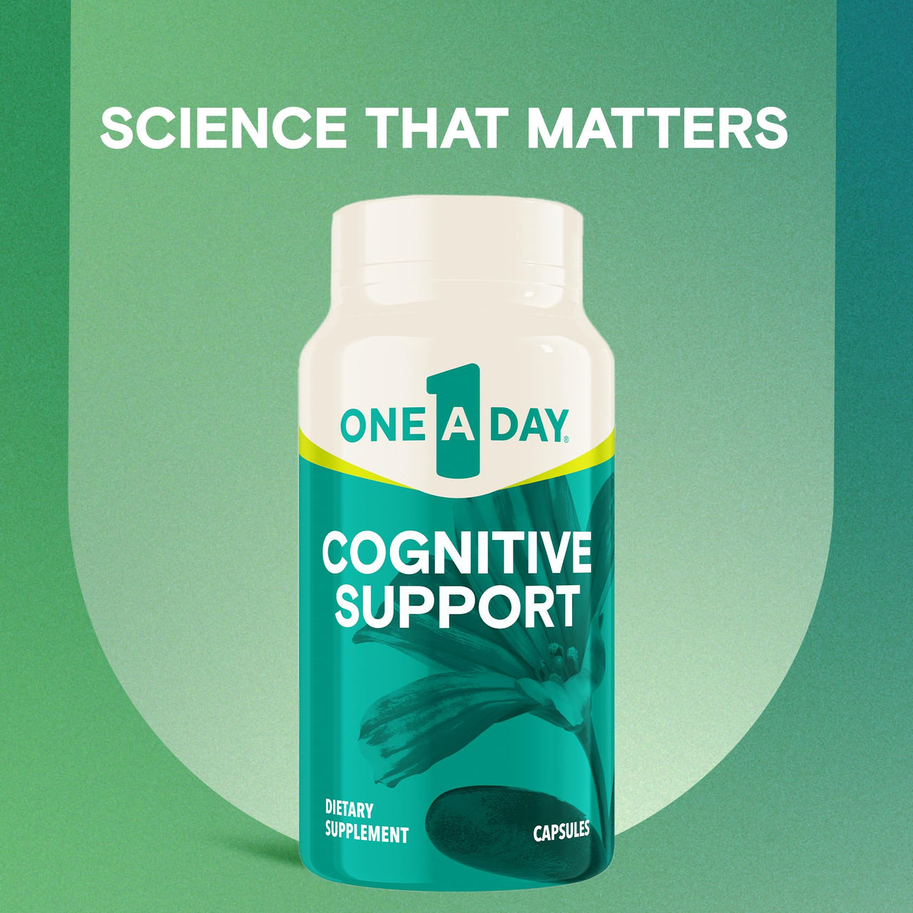 One A Day Cognitive Supplement – Brain Supplement to Support Cognitive Performance for Men and Women with Bacopa. Also includes Rhodiola, & Holy Basil, 30 Capsules (Packaging May Vary)