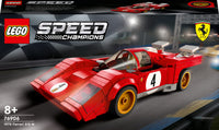 Thumbnail for LEGO Speed Champions 1970 Ferrari 512 M 76906 Building Set - Sports Red Race Car Toy, Collectible Model Building Set with Racing Driver Minifigure, Gift for Grandchildren, Boys, Girls and Kids Ages 8+