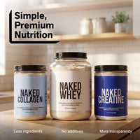 Thumbnail for NAKED Whey 5LB 100% Grass Fed Unflavored Whey Protein Powder - Only 1 Ingredient, NSF Certified, Undenatured, Gluten Free, Soy Free, Promote Muscle Growth and Recovery - 76 Servings