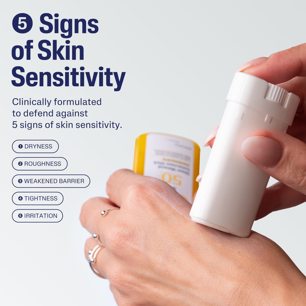 Cetaphil Sheer Mineral Sunscreen Stick for Face & Body, 0.5oz, 100% UVA/UVB Mineral Sunscreen: Zinc Oxide & Titanium Dioxide, Broad Spectrum SPF 50, For Sensitive Skin