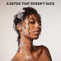 Thumbnail for OUAI Detox Shampoo - Clarifying Shampoo for Build Up, Dirt, Oil, Product and Hard Water - Apple Cider Vinegar & Keratin for Clean, Refreshed Hair - Sulfate-Free Hair Care (10 oz)