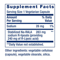 Thumbnail for Life Extension Super R-Lipoic Acid – Healthy Aging, oxidative Stress Defense – with 240 mg of Active R-Form of R-Lipoic Acid – Gluten-Free – Non-GMO – Vegetarian – 60 Capsules