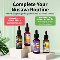 Thumbnail for (2 Pack) Vitamin B12 and B6 Liquid Drops, B12 Sublingual Vitamin B Complex - B 12 Vitamin 5000mcg - B12 Methylcobalamin for Energy, Brain, and Heart Support with 27,200 mcg, Raspberry, 80 Servings