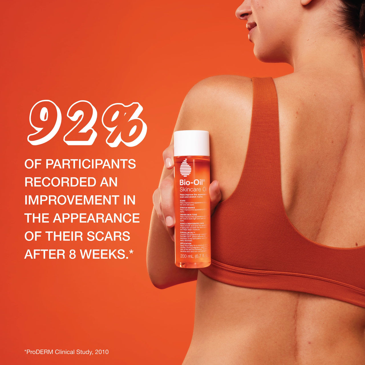Bio-Oil Skincare Body Oil Bundle, Serum for Scars & Stretch Marks, Face and Body Moisturizer with Vitamin E & A for Sensitive Dry Skin, 4.2 oz and 2 oz Bottles