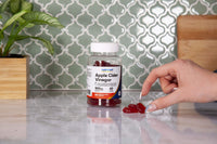 Thumbnail for Nutricost Apple Cider Vinegar 500mg, 60 Gummies, Apple Flavored - Gluten Free, Non-GMO, No Corn Syrup