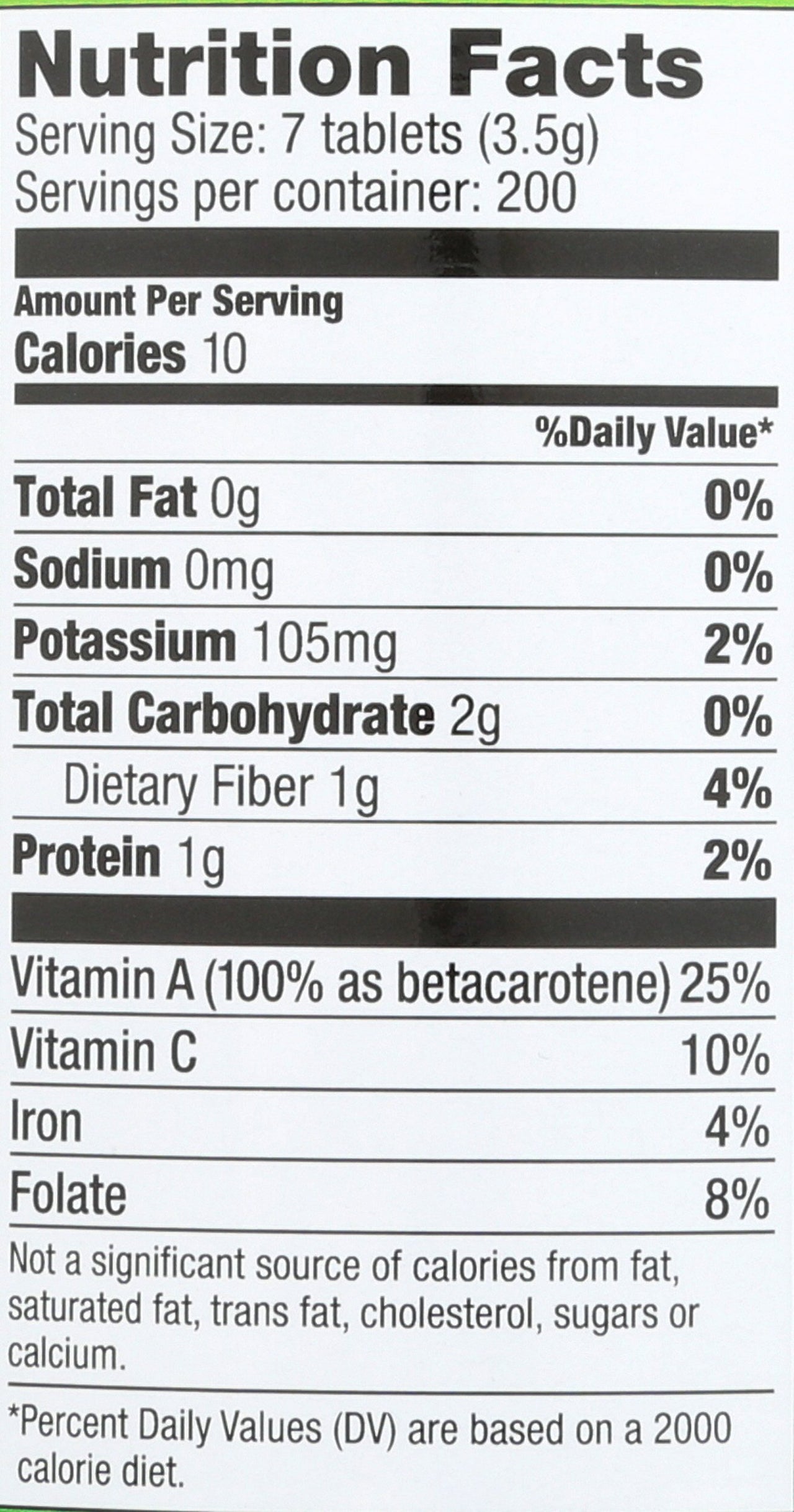 Pines Organic Wheat Grass, 1400 Count Tablets