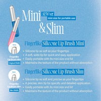 Thumbnail for fwee Fingerlike Silicone Lip Brush Mini | Multi-purpose Makeup Blending Brush with Lid