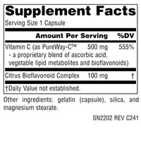 Thumbnail for Source Naturals Metabolic C, Optimized Vitamin C for Enhanced Antioxidant Protection*, 500 mg - 90 Capsules