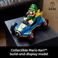 Thumbnail for LEGO Mario Kart - Luigi & Mach 8 - Building Set for Adults, Ages 18+ - Nintendo Collectible for Fans - Gift for Men & Women - Bedroom or Bookshelf Decor - 72050