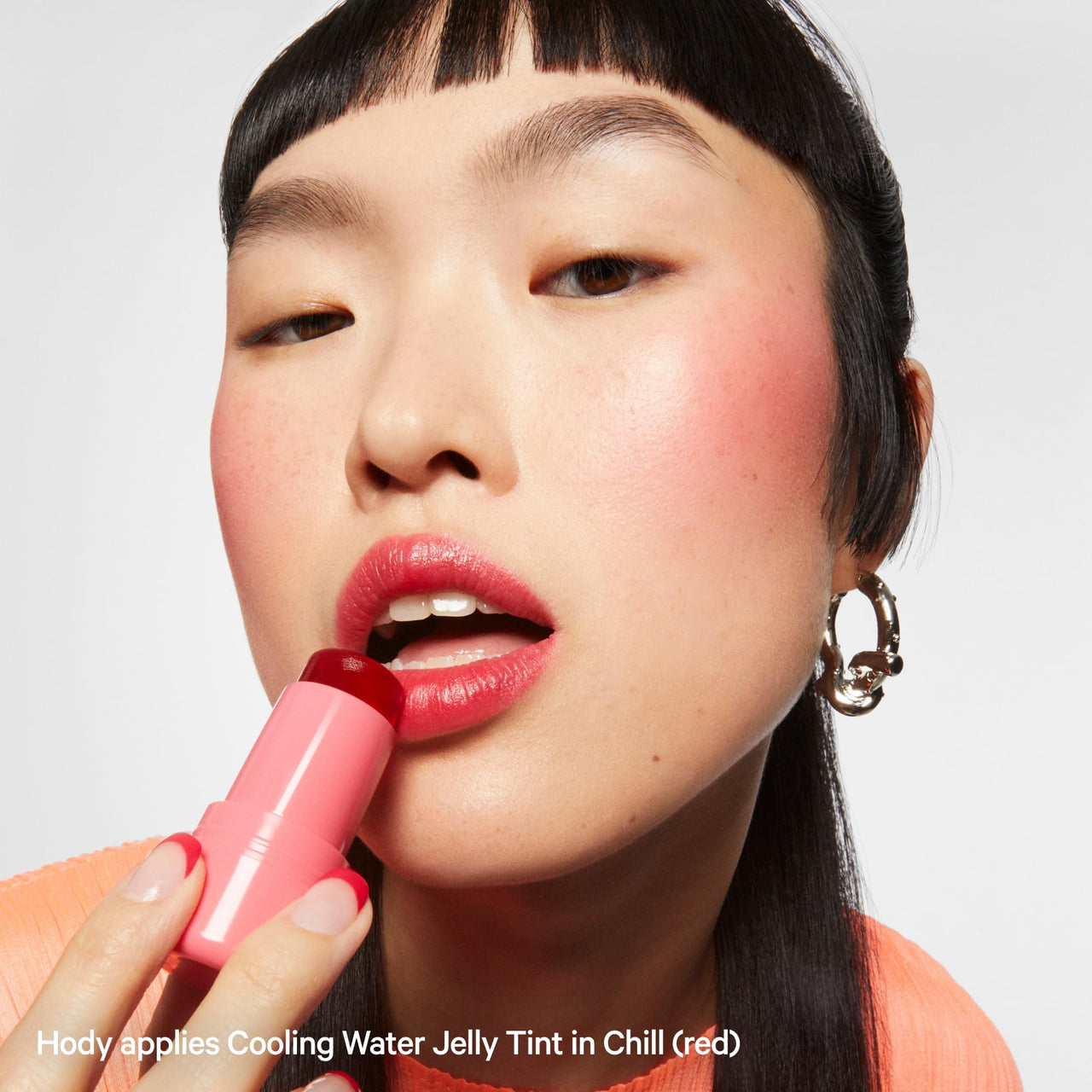 Milk Makeup Cooling Water Jelly Tint â€“ Sheer Lip + Cheek Stain with Vegan Collagen, Seawater + Aloe â€“ Hydrating, Long-Lasting, Buildable Lip Tint + Blush â€“ Chill, 0.17 oz