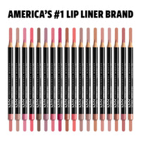 Thumbnail for NYX PROFESSIONAL MAKEUP Slim Lip Pencil, Long-Lasting Creamy Lip Liner - Mauve