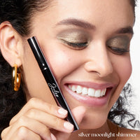Thumbnail for Julep Eyeshadow 101 Cream-to-Powder Waterproof Shadow Stick – Silver Moonlight Shimmer – Long-Lasting, Crease-Proof, Medium Golden-Beige Shimmer Eyeshadow with Built-in Smudger