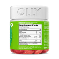 Thumbnail for OLLY Metabolism Gummy Rings, Apple Cider Vinegar, Vitamin B12, Chromium, Energy and Digestive Health, Chewable Supplement, Apple Flavor - 30 Count