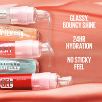 Thumbnail for MAYBELLINE Lifter Oil-in-Gel Lip Gloss for Glassy, Bouncy Shine, Hydrating, Tinted Lip Balm and Moisturizer with Hyaluronic Acid and Passionfruit Oil, Strawberry Shake (Mauve Pink)