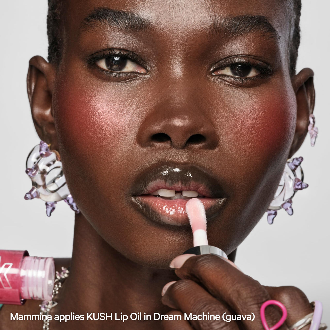 Milk Makeup KUSH Best Buds Lip Duo - Hydrating Lip Oil Set - Includes 2 Tints: Green Dragon + Dream Machine - Lightweight, Non Greasy, Non Sticky - Vegan, Cruelty Free
