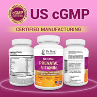 Thumbnail for Dr. Berg Natural Prenatal Vitamins for Women (Pregnant & Nursing) - Prenatal Vitamins with Folate, Vitamins, Minerals, Omegas, &11 Powerful Superfoods - Womens Prenatal Multivitamin - 60 Capsules