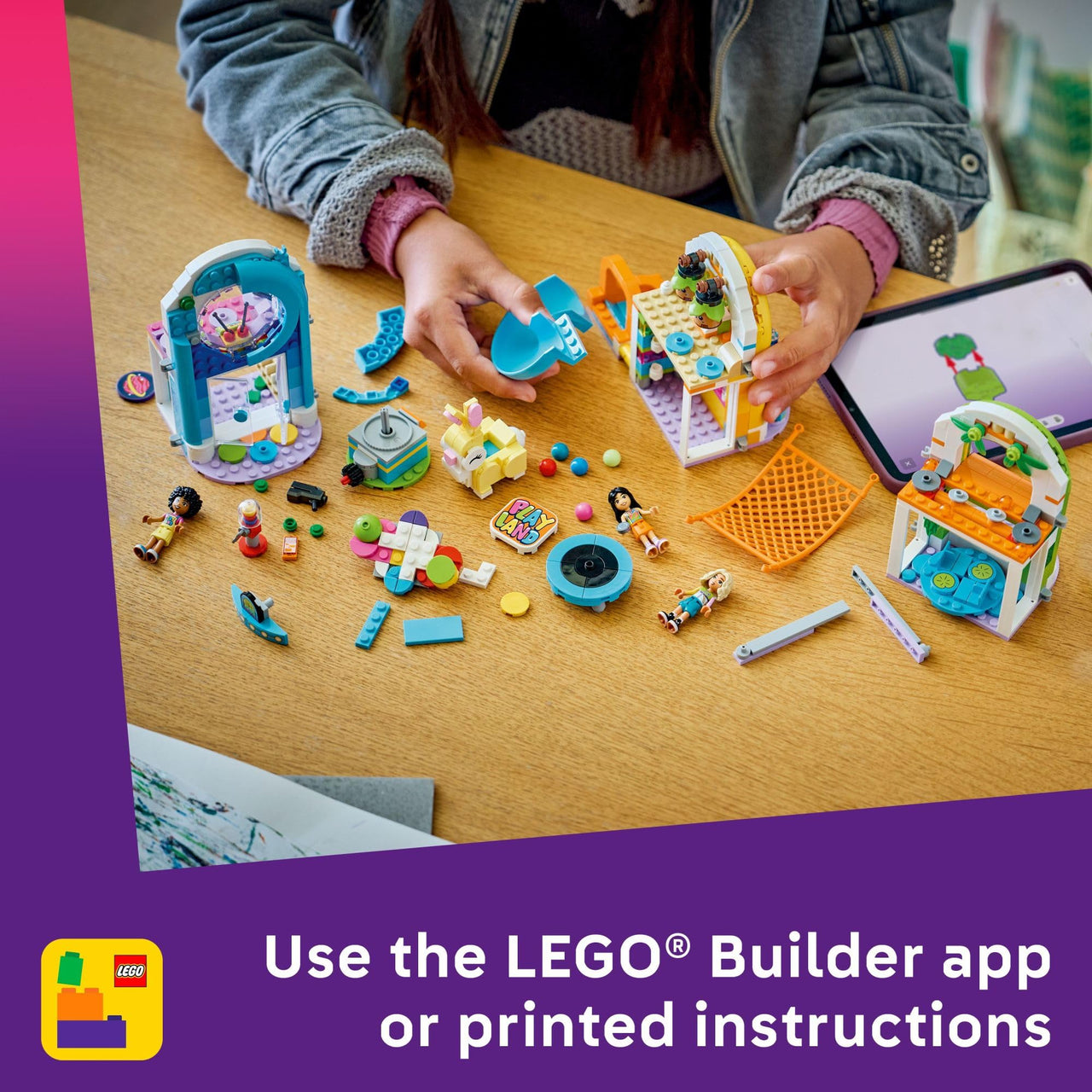 LEGO Friends Fun Indoor Playground Building Toy for Girls & Boys - Pretend Play Set for Kids, Ages 7+ - W/Sonia, Liann & Nova Minidolls & Accessories - Gift Idea for Birthdays - 42686
