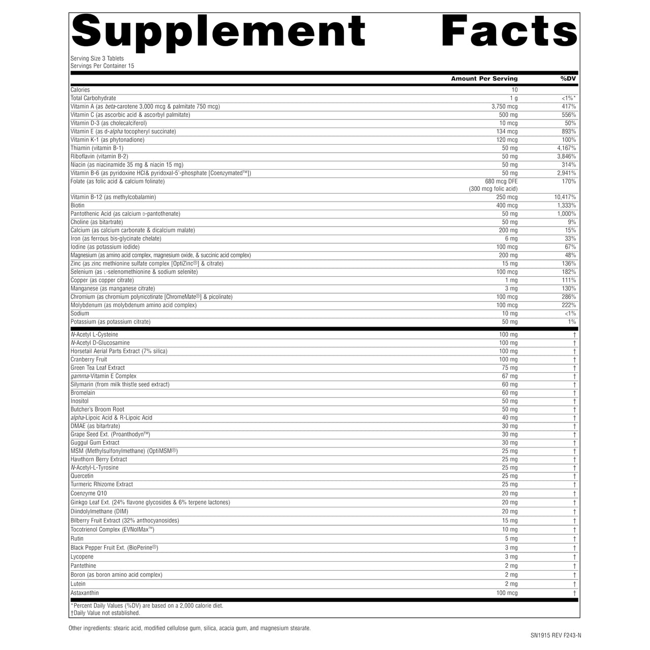 Source Naturals Women's Life Force Multiple, Daily Multivitamin & Immune Health Supplement - 45 Tablets